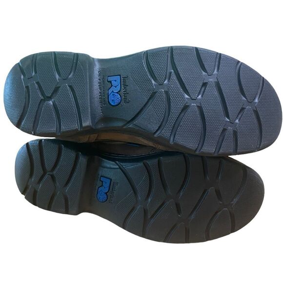 Timberland Pro Men’s Sz 9-Brown Branston ESD Alloy Safety Toe Shoes 91694 - Picture 7 of 9